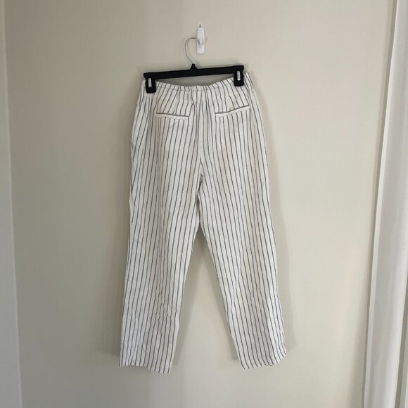 Joie Linen/Viscose Stripe Pant - Size Small - Picture 6 of 9